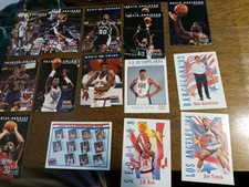 1992 Team USA Basketball Card lot of 15 Dream Team Ewing Robinson Barkley Jordan