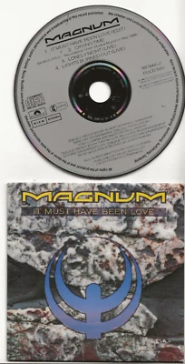 MAGNUM - IT MUST HAVE BEEN LOVE  4-TRACK  (2 LIVE) CD SINGLE, MINT - Image 1 of 2