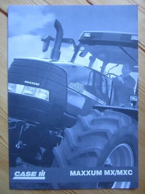 CASE IH MAXXUM MXMXC Tractor brochure/leaflet - Image 1 of 2