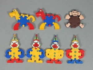 Giocattolo: Spingere Puzzle - Manege Frei Per Figurenpuzzle 1985 - Set + 4 Var - Picture 1 of 1