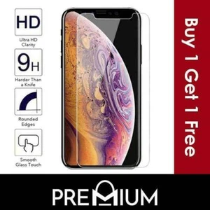 Für Apple iPhone 14 13 x XS XR 100 % Original Hartglas Film Displayschutzfolie - Bild 1 von 5