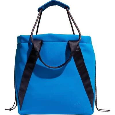 adidas Favourites Tote Bag Blue Stylish Travel 3 Stripes - Image 1 of 4