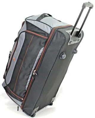 Large 30" Travel Split Wheeled Bag Trolley Holdall Suitcase  Duffel Cargo Case - Image 1 of 4