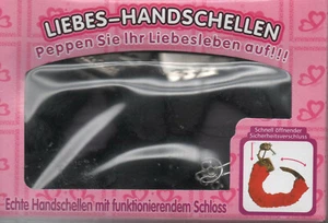 Liebes Handschellen Peppen Sie Ihr Liebesleben auf NEU Originalverpackt - Bild 1 von 2
