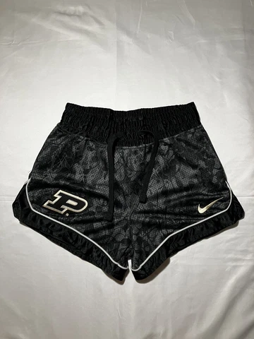 Purdue Boilermakers Nike Shorts Women's XS Embroidered Black Cover