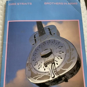 DIRE STRAITS BROTHERS IN ARMS PIANO/VOCAL SONG BOOK - LYRICS & PHOTOS 9 SONGS - Picture 1 of 2