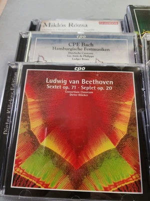 CPO Classical Music 8 CD Lot Fall Scarlatti Strauss Villa-Lobos Rozsa Beethoven  - Image 1 of 4