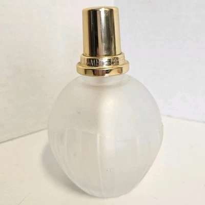 Difusor de lámpara de fragancia vintage Lampe Berger Francia esmerilado blanco transparente Foto 1 de 4