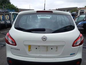 2008-2013 NISSAN QASHQAI MK1 FL J10 SUV COMPLETEr TAILGATE WHITE 326 - Picture 1 of 17