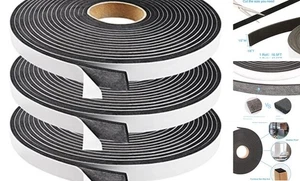 Dichtung Schaumstoffband, 1/2 Zoll B x 1/8 Zoll T Wetterschutz für Tür und  - Bild 1 von 7