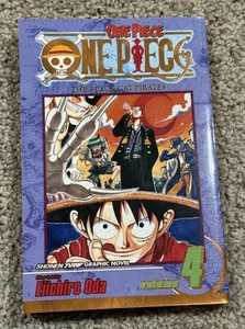 One Piece Manga Gold Foil Volume 4 English Manga Eiichiro Oda Viz - Picture 1 of 5