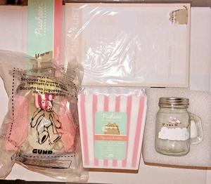 Pusheen Box Exclusive Mini Movie Night GUND As 4 Piece Set from 2021 BOX NEW - Picture 1 of 20