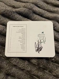 Craig Stadler Signed Masters Golf Scorecard 1982 Champion The Walrus US Open PGA - Picture 1 of 2