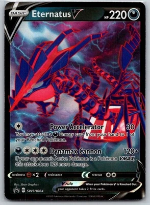 Eternatus V - SWSH064 SWSH: Sword & Shield Promo Cards NM - Image 1 of 2