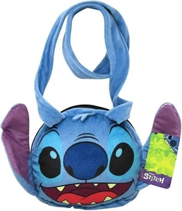 Disney Stitch Head Shaped Plush Shoulder Bag - Picture 1 of 1