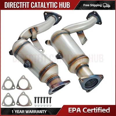 Catalytic Converter For 2012-2015 Audi A6 A7 Quattro 3.0 V6 Supercharged 2pc-Set Foto 1 de 4