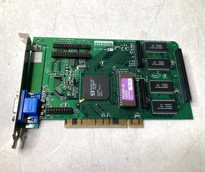 Vintage Diamond ST Stealth 3D 3000 2MB Video Card PCI S3 Virge/VX - Image 1 of 4