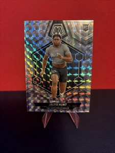 2024 Panini Mosaic Silver Mosiac Prizm #375 Jalyx Hunt RC Philadelphia Eagles - Picture 1 of 2