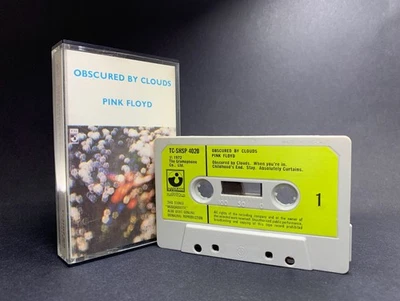 Pink Floyd OBSCURED BY CLOUDS Cassette TC-SHSP4020 **UK 1ST ISSUE 1972** EX/EX - Image 1 of 4