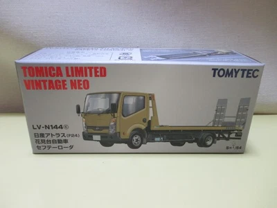 Tomica Limited Vintage Neo LV-N144c 1/64 Nissan Atlas F24 Safety Loader Gold - Image 1 of 2