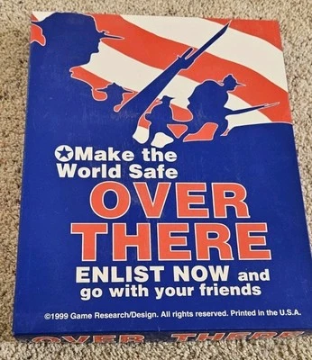 Juego de mesa OVER THERE (2000) Game Research Design GRD  Foto 1 de 4