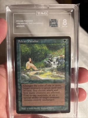 MTG Sylvan Paradise - Legends - TAG NM-MT 8 - Image 1 of 2