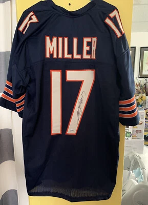 CAMISETA XL AZUL AUTOGRAFIADA FIRMADA POR LOS OSOS ANTHONY MILLER #17 Foto 1 de 4