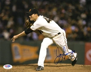 JAVIER LOPEZ SIGNED AUTOGRAPHED 8x10 PHOTO SAN FRANCISCO GIANTS PSA/DNA - Picture 1 of 2