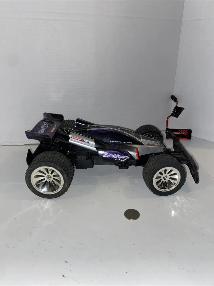Carrera 162015 1:16 Scale Black Devil, 2.4 GHz Servo Tronic NO Remote PARTS RARE - Image 1 of 4