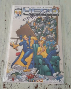 NM Signed Hero Squared #1 A Boom Studios Autographed by DeMatteis and Abraham  - Picture 1 of 3