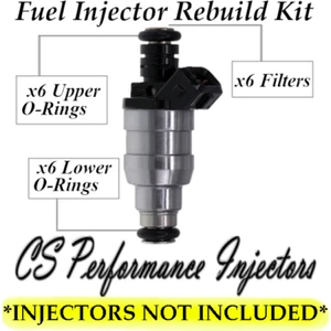 Fuel Injectors Rebuild Repair Kit fits D3155KA for 1993-1995 Jaguar 4.0L L6 - Bild 1 von 2