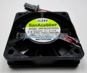 For 9WF0624H7D05A Sanyo fan 24V 0.11A 60*60*15MM 3pin - Afbeelding 1 van 1