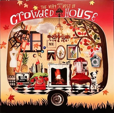 Crowded House - The Very Very Best Of - Double LP Vinyl Records - *Near Mint*NM* - Image 1 of 4