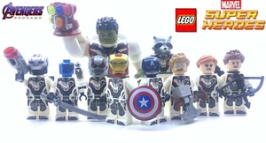 Lego Marvel Avengers Endgame 11x Minifigure Iron Man Captain America Hulk Thor - Picture 1 of 3