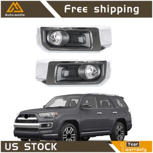 Faro antiniebla bisel cromado lado izquierdo y derecho para Toyota 4Runner Limited 2014-2021 - Imagen 1 de 9