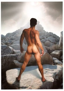 Male Form Fine Art Photography Print by Ed Freeman Gay Interest Circa 2004 - Picture 1 of 1