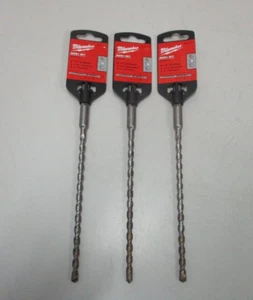 (3) Brocas martillo punta de carburo SDS de 1/4" x 8" MILWAUKEE 48-20-7732 - Imagen 1 de 5