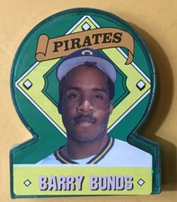 1991 Topps Superstar Standups Candy Collectible Green Version #4 Barry Bonds