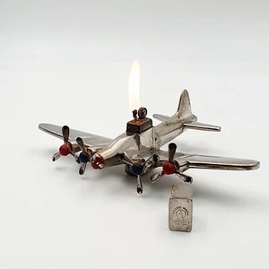 Encendedor de gasolina de avión JHONAR de colección - Encendedor coleccionable, marca registrada No.222 - Imagen 1 de 21