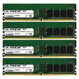 16GB Kit 4x 4GB For Dell OptiPlex Desktop 5055 5060 7040 7060 XE3 SFF Ram Memory - Picture 1 of 3