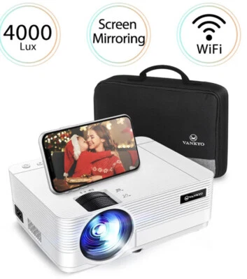 BRAND NEW! VANKYO Leisure 470 WiFi Portable Mini Projector 720P - Image 1 of 2