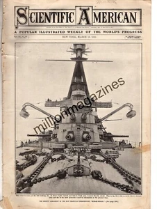 1910 Scientific American March 19 - Aeroplanes; Afghanistan Metal Bridge - Picture 1 of 1
