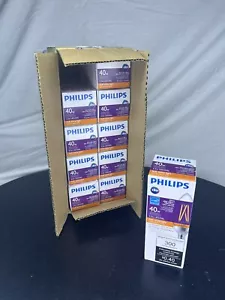10 PACK PHILIPS 549568 LED Bulb B11 3.3W 300 Lumen 2700K 90CRI 120V Dimmable E12 - Picture 1 of 5