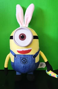 Despicable Me Minion Mayhem W/bunny Ears & Banana 11" Plush Stuffed Animal - Picture 1 of 3