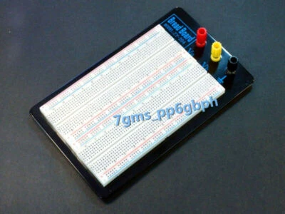 1 PIEZA ZY-204 Placa de Pan Sin Soldadura Protoboard 1660 Posiciones Grande con Plátano # - Imagen 1 de 4