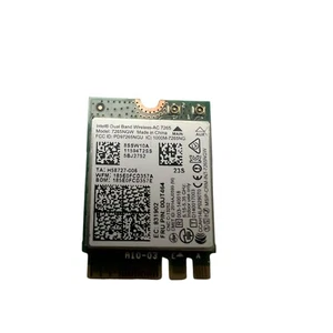 Intel Wireless-Ac 7265 Wifi / WLAN Carte - 7265NGW - Pour Dell - Fru P/N: - Photo 1/4