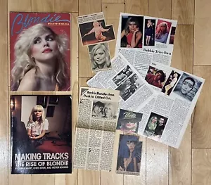 Making Tracks The Rise of Blondie (1980 & 1982 Paperback) Vintage Magazine Clips - Picture 1 of 12