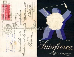 PUBBLICITA' TESSILE SNIAFIOCCO-FUTURISMO-AUTORE ARACA-D16-65 - Picture 1 of 1