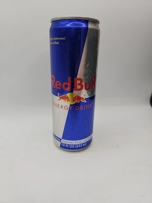 Lata Red Bull vintage 12 oz pestaña antigua 2008 exp muy buen estado Foto 1 de 4