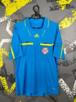 Camiseta Suiza Árbitro Fútbol Fútbol Camiseta Adidas Azul Hombres Talla L ig93 Foto 1 de 4
